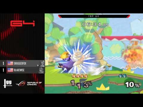 Bladewise vs. Druggedfox - Genesis 4 | Melee Top 64