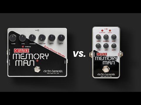 LUSH ANALOG DELAY: EHX Deluxe Memory Man vs NANO Deluxe Memory Man