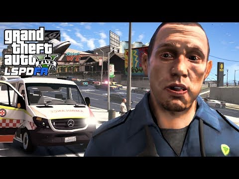 GTA 5 Police Mod | LSPDFR #151 - Bike Cop Disaster