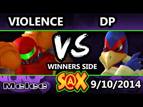 S@X - DP (Falco) Vs. Violence (Samus) SSBM Winners Bracket - Melee