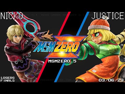 MSM:ZERO.5 - Nicko (Shulk) Vs. Justice (Min Min) - SSBU - Losers Finals