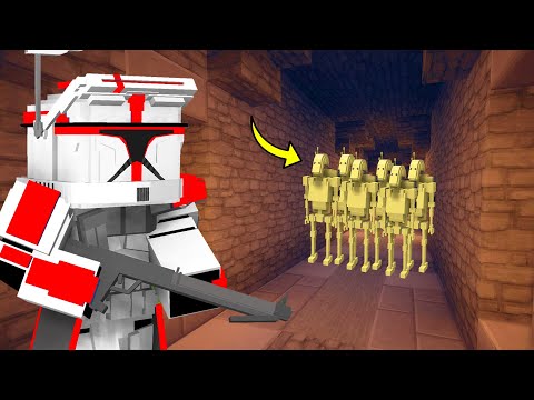 Clone Task Force Breaches DROID TUNNELS! - Minecraft: Clone Wars S2E4