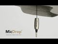 Introducing MicDrop | Lavalier Cable Weight