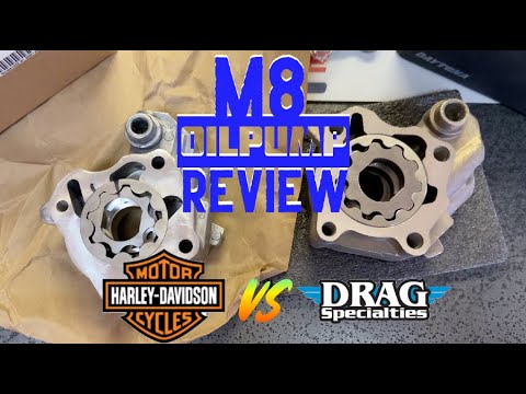 NEW Harley vs Drag M8 oil pump review side by side