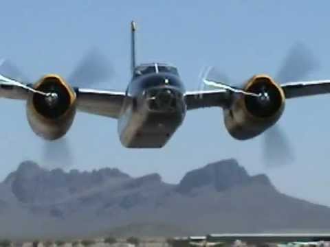 A26 Invader Low flying Marana Arizona