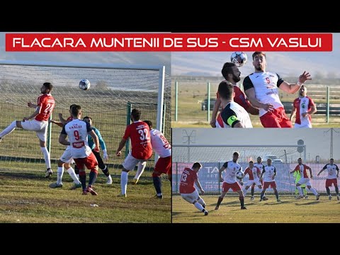 #618 #Fotbal - Liga 4 Vaslui: Flacara Muntenii de Sus - CSM Vaslui 1-3! Victorie importanta pentru