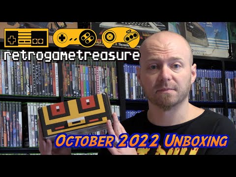 Retro Game Treasure October 2022 Unboxing