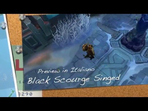 SINGED PIAGA OSCURA (Black Scourge) | Preview in Italiano
