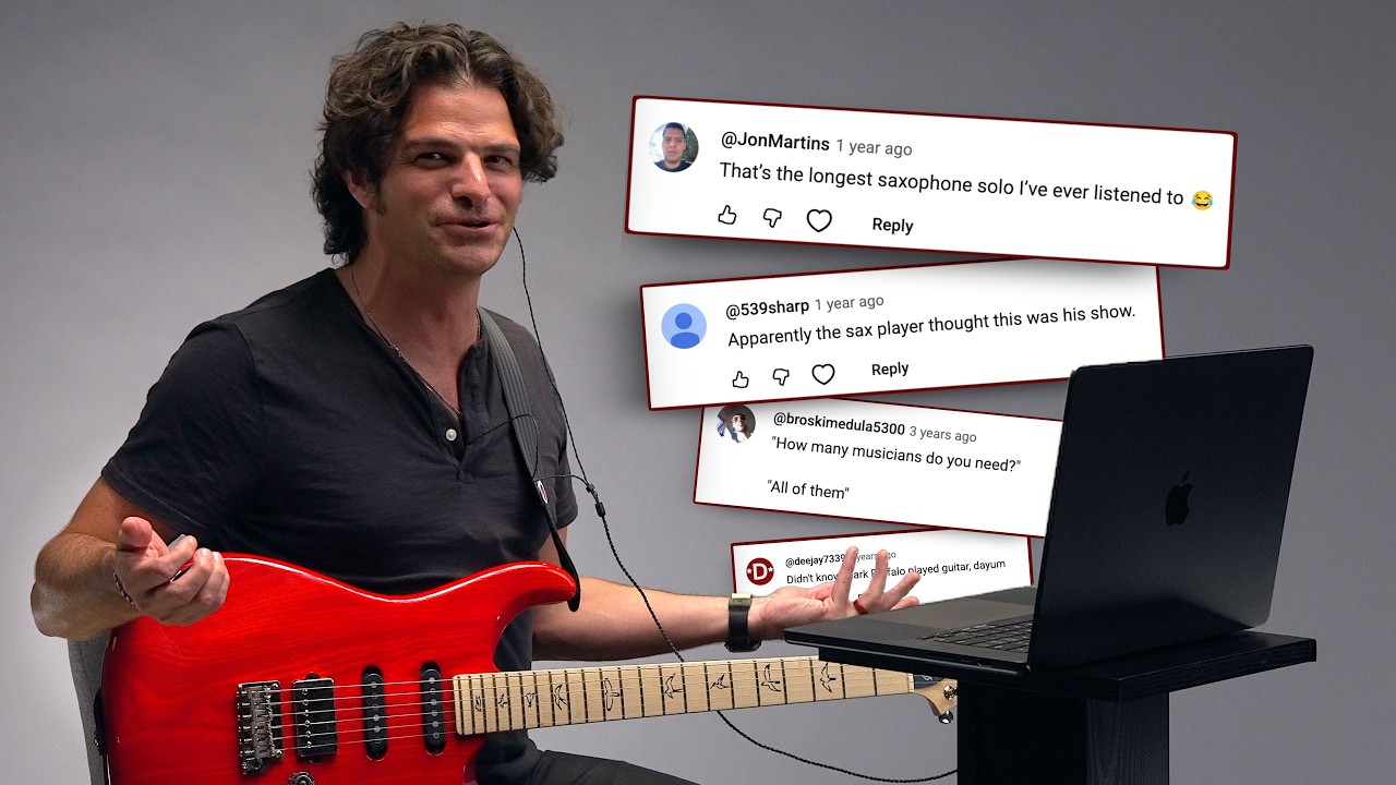 Mark Lettieri Fearlessly Reacts to his Snarky Guitar Playing, Cory Wong & John Mayer | PRS Guitars - YouTube