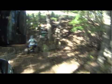 GNCC The Titan 2010 ATV Helmet Cam Start.mpg