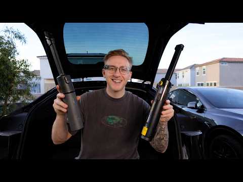 Car Vacuum Portable Cordless 12000Pa Powerful Suction Handheld Mini Rechargable Small Hoover Cleaner Brushless Motor 4000mAh Rechargeable Type C Blower Inflator Deflator Car Cleaning Kit video review thumbnail
