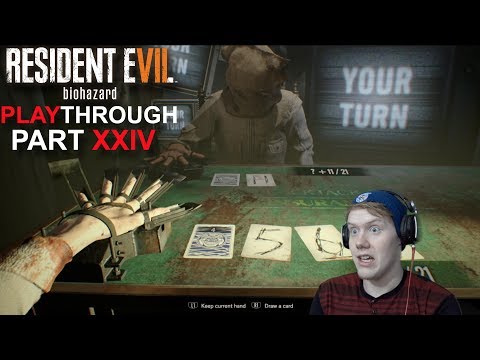 Resident Evil 7 Playthrough Pt  24 "The Most Intense Game of Blackjack!"