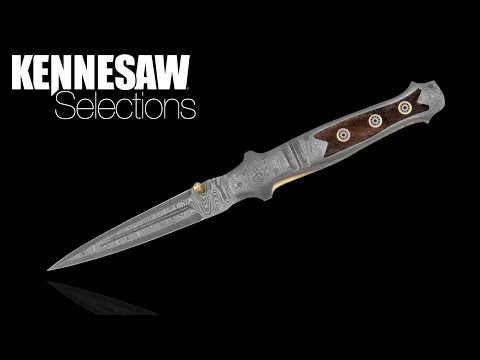 Timber Wolf Mosaic Damascus Stiletto Pocket Knive - $54.99