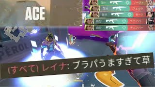 【VALORANT】ブラパ極めたら毎日ACE取れます キル集#7
