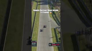 F1 Monza 2025 Rookie Berman Overtakes 7x World Champ Lewis #fypusa #caughtin4k #usa #F1 #shorts
