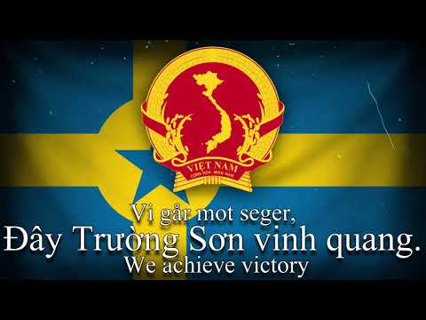 "Befria södern" - Anthem of the Republic of South Vietnam/PRG[Swedish]