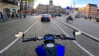 [RAW 4K] POV | YAMAHA MT-07 2021 | 💥FAST - HIGHWAY TO AMSTERDAM CITY | FULL AKRA