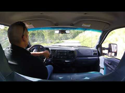 7.3 Powerstroke Engine Braking Downhill Part 1/2