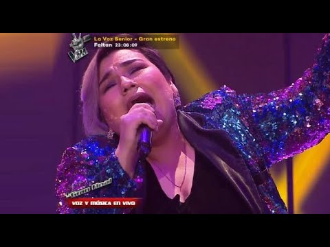 Marcela Navarro impactó al cantar “En cambio no” en la Gran Final - La Voz Perú