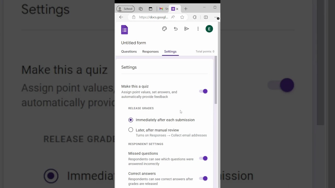 how to set response limit in google form #shorts #viralvideo