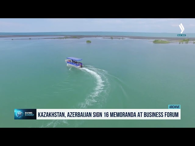 Казакстан менен Азербайжан бизнес-форумунда 16 меморандумга кол коюлду