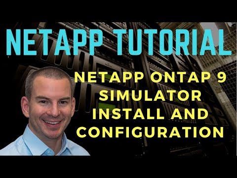 NetApp ONTAP 9 Simulator Install and Configuration (New version)