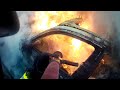 BFD - Working Vehicle Fire *Helmet Cam*