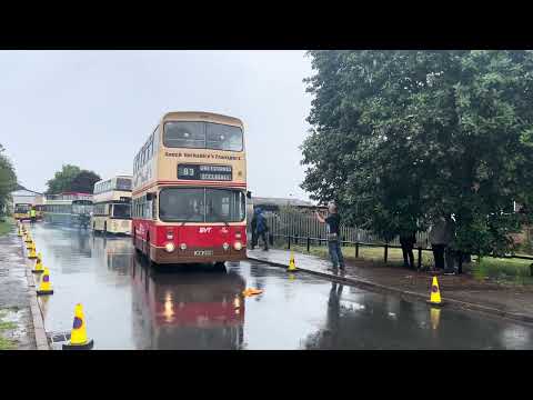 South Yorkshire Transport 1790 departs SYTT Eastwood with the 1530 Tour for Rotherham