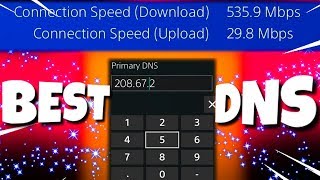 The Best DNS Server for PS4!!! (Faster Settings, Best Speeds!!!)