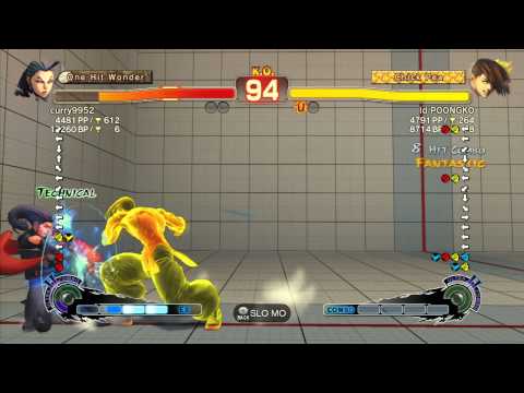 SSF4 AE 2012: curry9952 (Rose) vs Poongko (Yang) - Xbox Live Ranked Match
