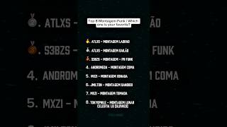 Download lagu Top 8 Montagem Funk | Which one is your favorite?🤔 #phonk #phonkmusic mp3 Download lagu Top 8 Montagem Funk | Which one is your favorite?🤔 #phonk #phonkmusic mp3