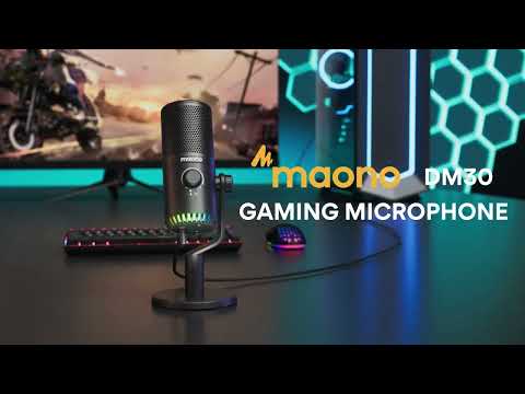 Мікрофон для геймерів Maono DM30 (Black)