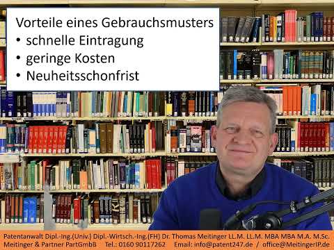 Gebrauchsmuster: das kleine Patent