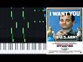 Stripes Movie (1981) - winger (piano tutorial)