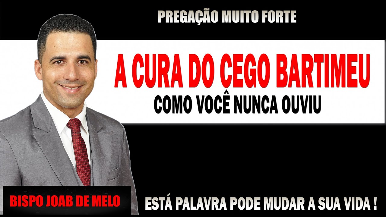 PREGAÇÃO MUITO FORTE 😭 - A CURA DO CEGO BARTIMEU COMO VOCÊ NUNCA OUVIU 🔥