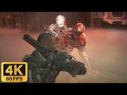 The Callisto Protocol (PS5) Two-Head 3rd Battle (Maximum Security Difficulty)