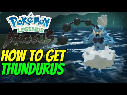How to get THUNDURUS in Pokémon Legends: Arceus