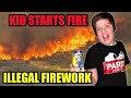Kid Starts A Wildfire By Lighting Banned Fireworks Neighborhood Evacuated Oh Shiitake Mushrooms