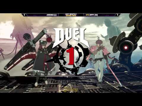 Best Grand Finals of 2022 - Guilty Gear Strive - Aneema (Ramlethal) vs Zippy (Ky) - Juicy Game Night
