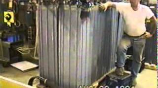 Submarine Battery Bank shorted.Initially called ball lightning, now Leidenfrost Effect. August 1994