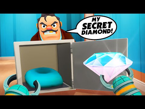 I Used ROBOT Hands To Steal The FINAL Magic Gem! - Little Thief VR