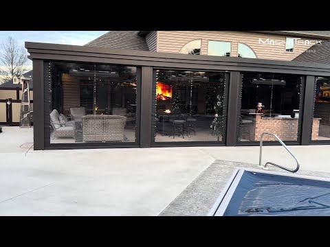 Best Outdoor Motorized Screens for Winter, Snow, and Cold Weather