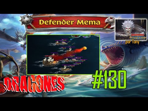 Dragones, el Resurgir de Mema "#130 - Defender Mema de Flota 130" por Tony