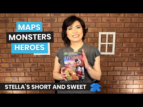 Cartographers Heroes Board Game - Stella's Short and Sweet