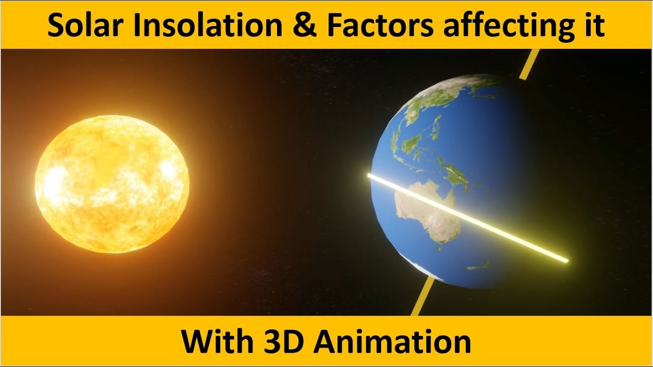 Solar Insolation & Factors affecting it | UPSC (CSE)