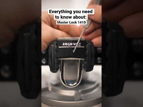 Master Lock 141D #lockpicking #military #security #safety