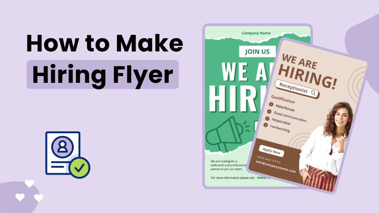 How to Make a Stunning Hiring Flyer in Minutes