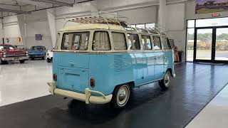 1973 Volkswagen Type 2 Kombi 23-Window Samba Conversion Start Up