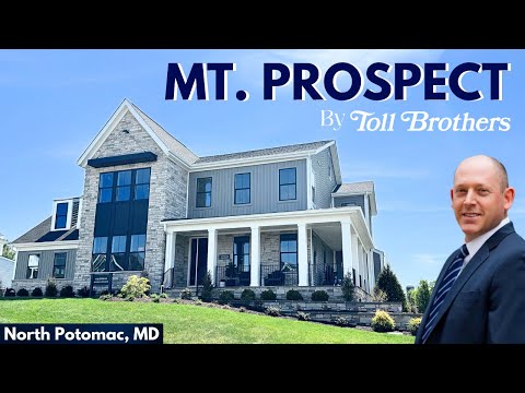 Inside the Toll Brothers Kalorama Model 2023 | New Construction Home in Maryland | N. Potomac MD