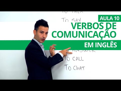 COMMUNICATION VERBS IN ENGLISH - LESSON 10 FOR BEGINNERS - TEACHER KENNY